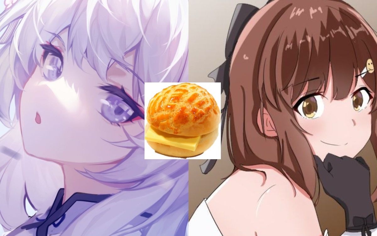 [莲宝vs七海] 为了菠萝包而战的两人_哔哩哔哩_bilibili