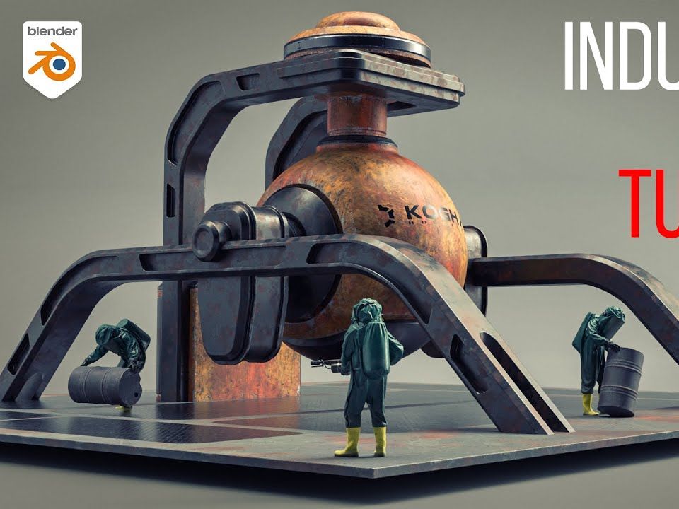 blender中的硬表面建模