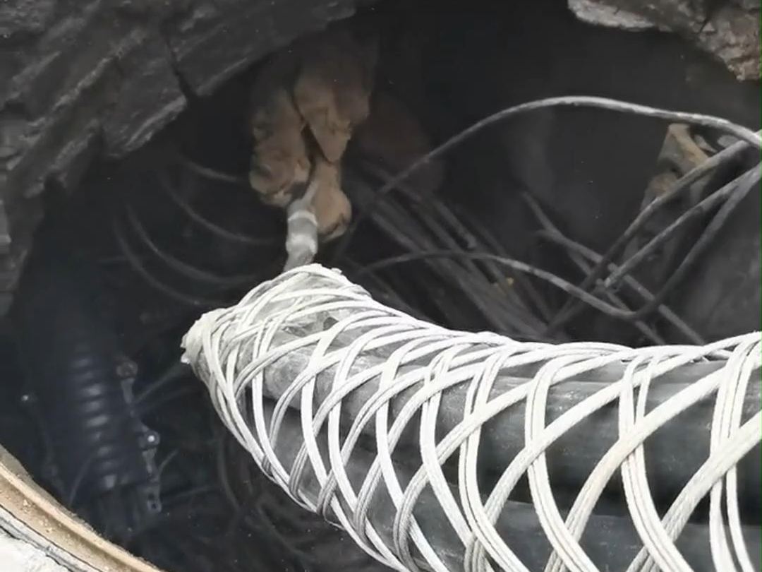 陕西西安非开挖工程市政管道顶管施工现场