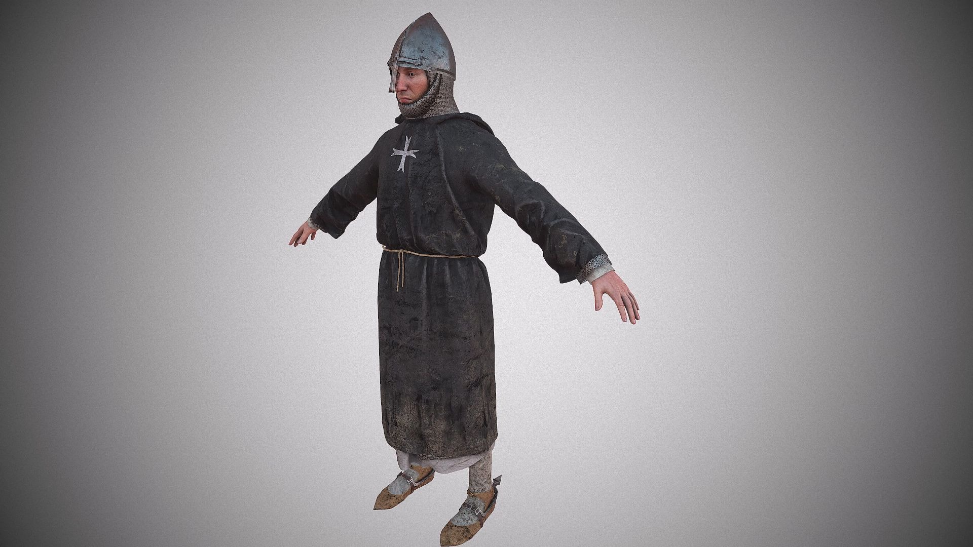 骑马与砍杀2mod 以耶路撒冷之名2 医院骑士角色展示