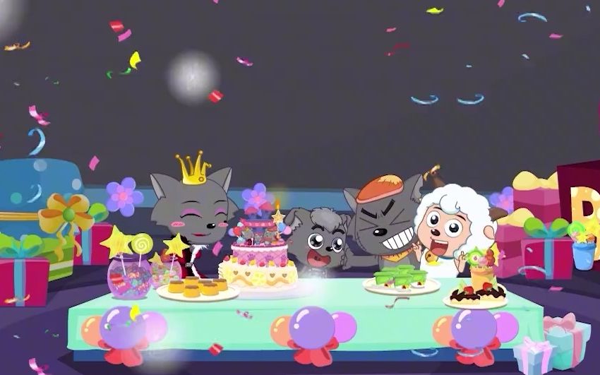 今天是灰太狼的生日,祝灰叔生日快乐呀～_哔哩哔哩_bilibili