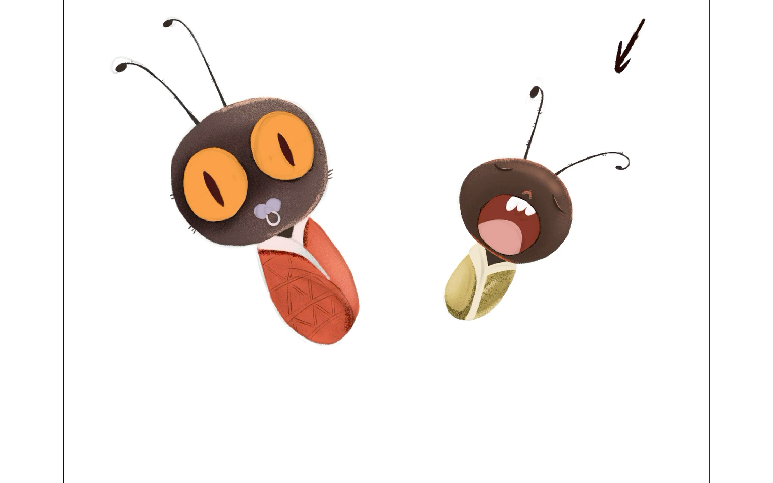 画画打卡day270-蚂蚁宝宝临摹练习