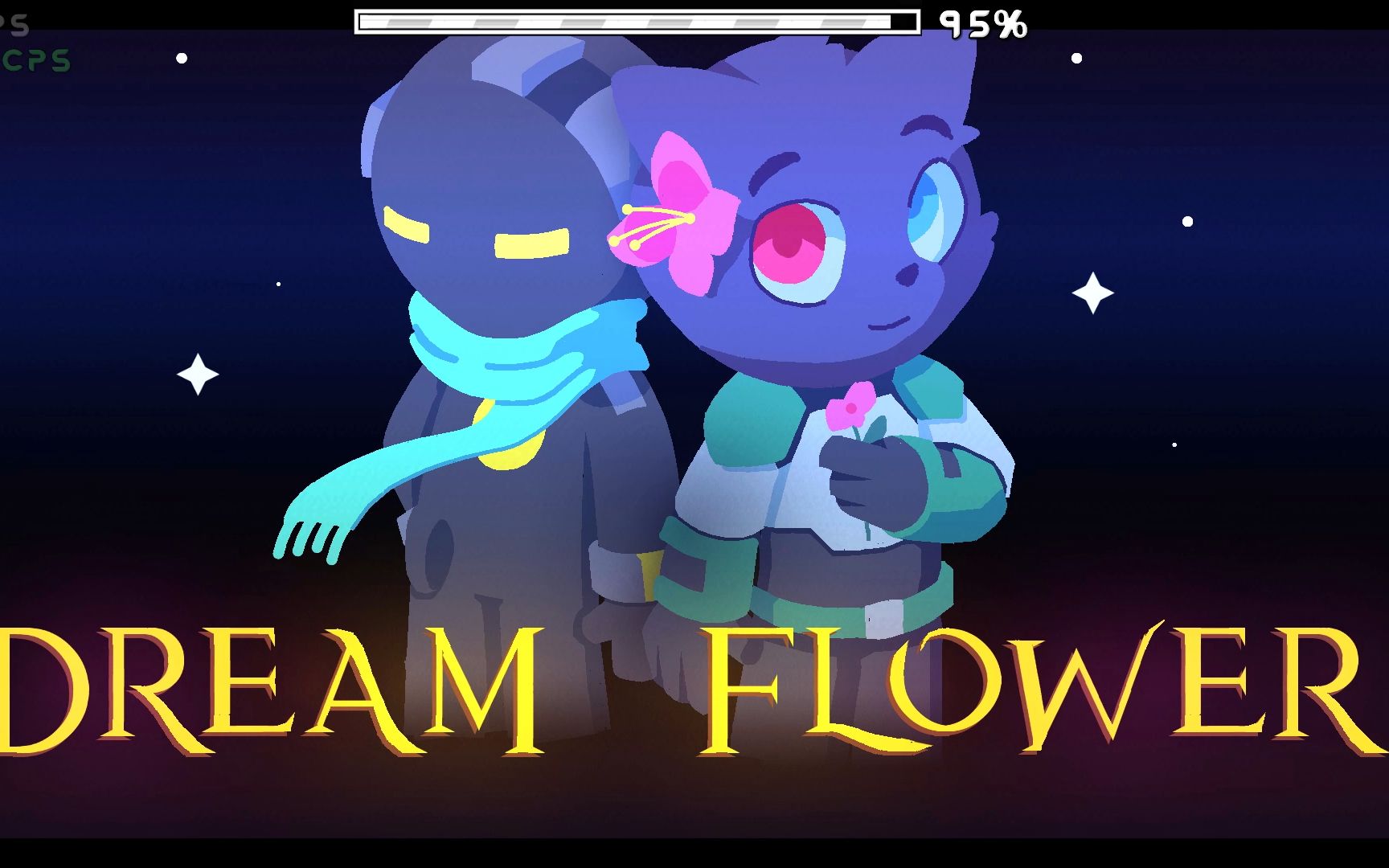 【几何冲刺|GmD】(简介)是Knots拯救了这关——Dream Flower (easy demon)单机游戏热门视频