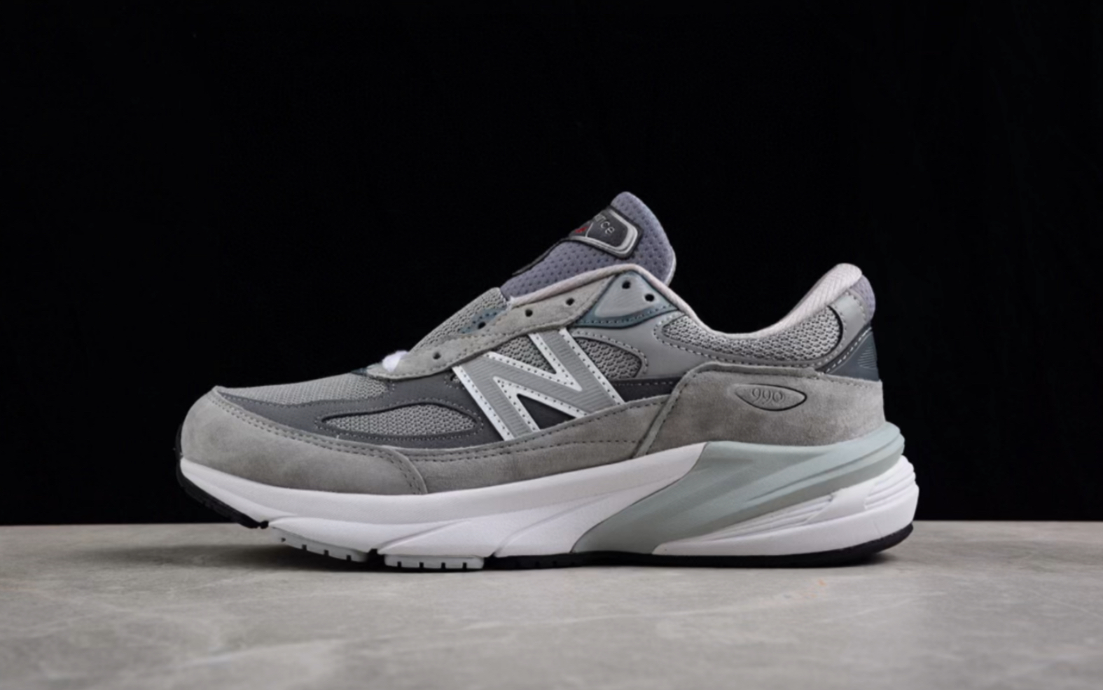 新百伦 new balance made in usa m990v6 grey 元祖灰银3m 六代复古