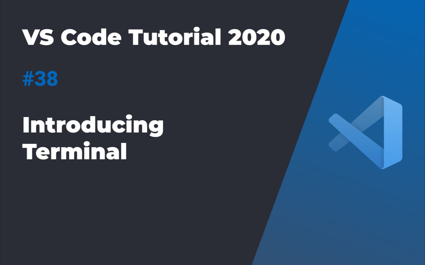 VS Code入门教程2020 #38 Terminal的使用方式与技巧_哔哩哔哩_bilibili