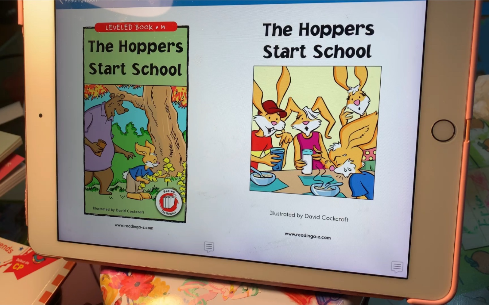 razkidsm英语打卡thehoppersstartschool