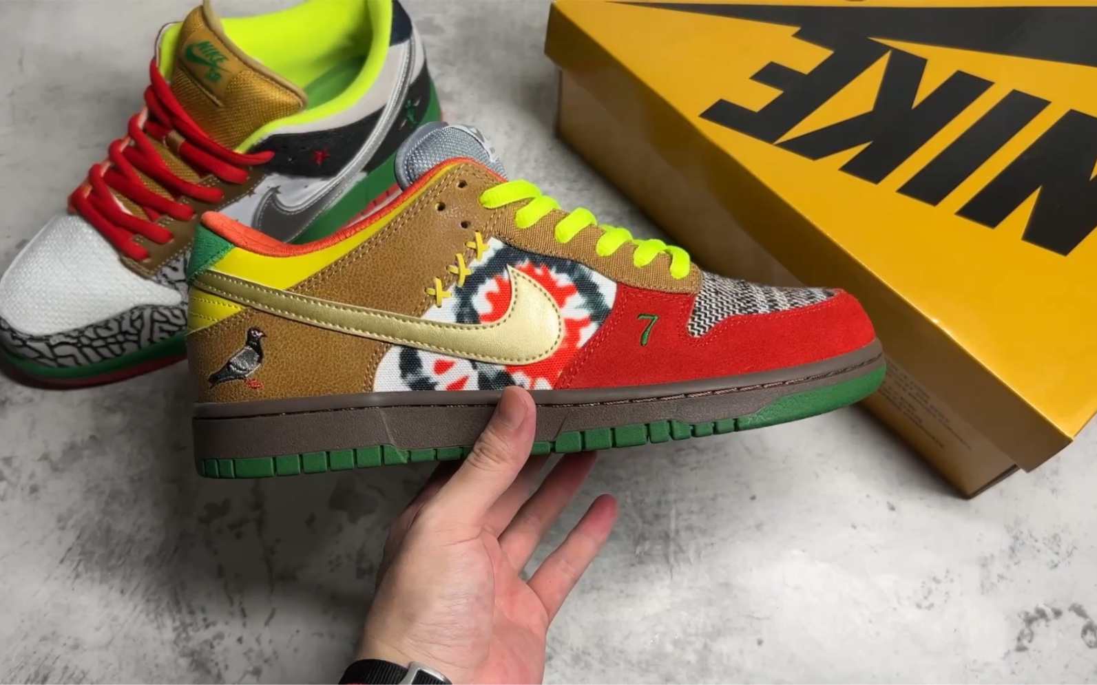 【全方位实拍】nike sb dunk low 慈善鸳鸯鸽子