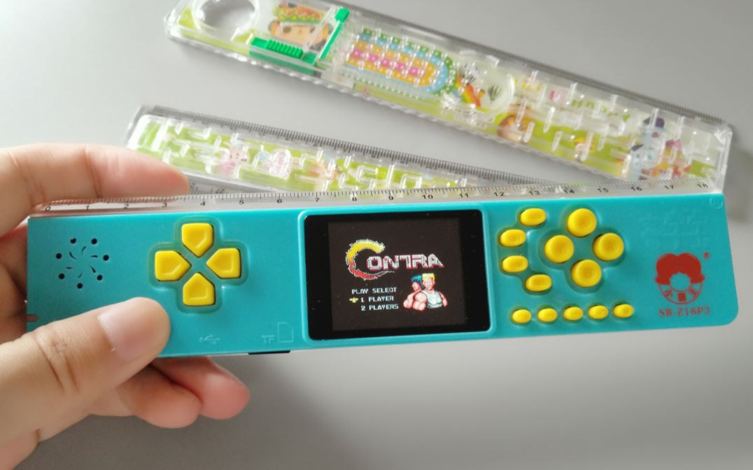 直尺做成游戏机鬼才厂商的脑洞大作