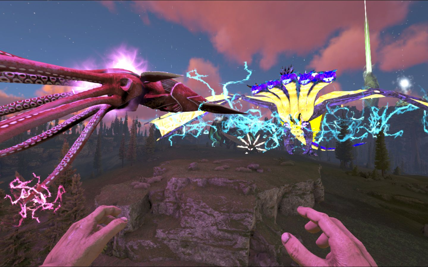 五头龙擎天者重制火龙vs哨兵飞龙aquarius