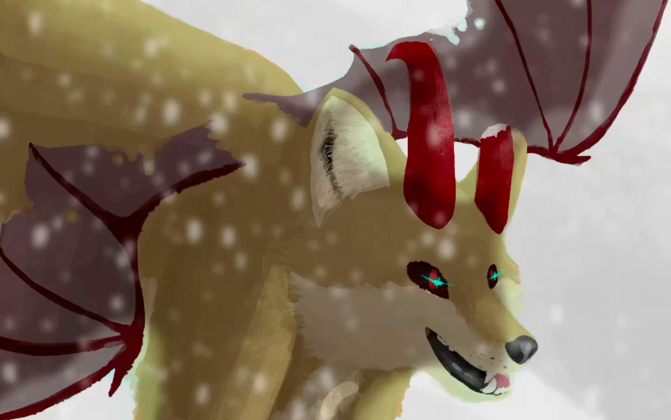 【板绘/兽设】糊个狼狼