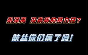 Скачать видео: 【张泽禹】害左航受伤的罪魁祸首到底是谁！男宝妈们醒醒吧！