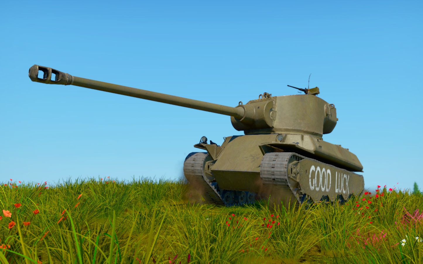 【战争雷霆】"金面包"m6a2e1,美利坚最屑重坦