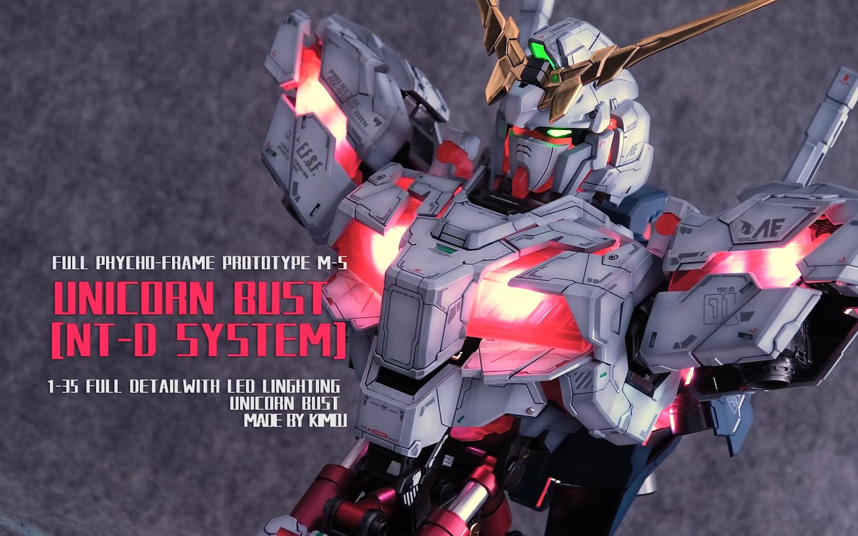 亿辉 独角兽 1/35 胸像 max 阴影喷涂展示分享