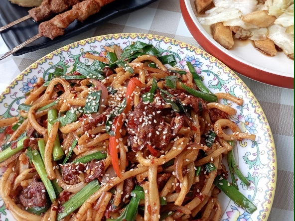 干煸炒面好正