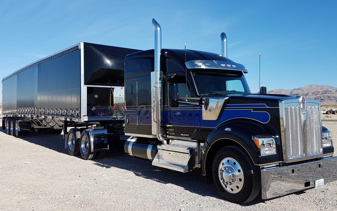 【rec anything】新型 肯沃斯 kenworth w990卡车-内部外观