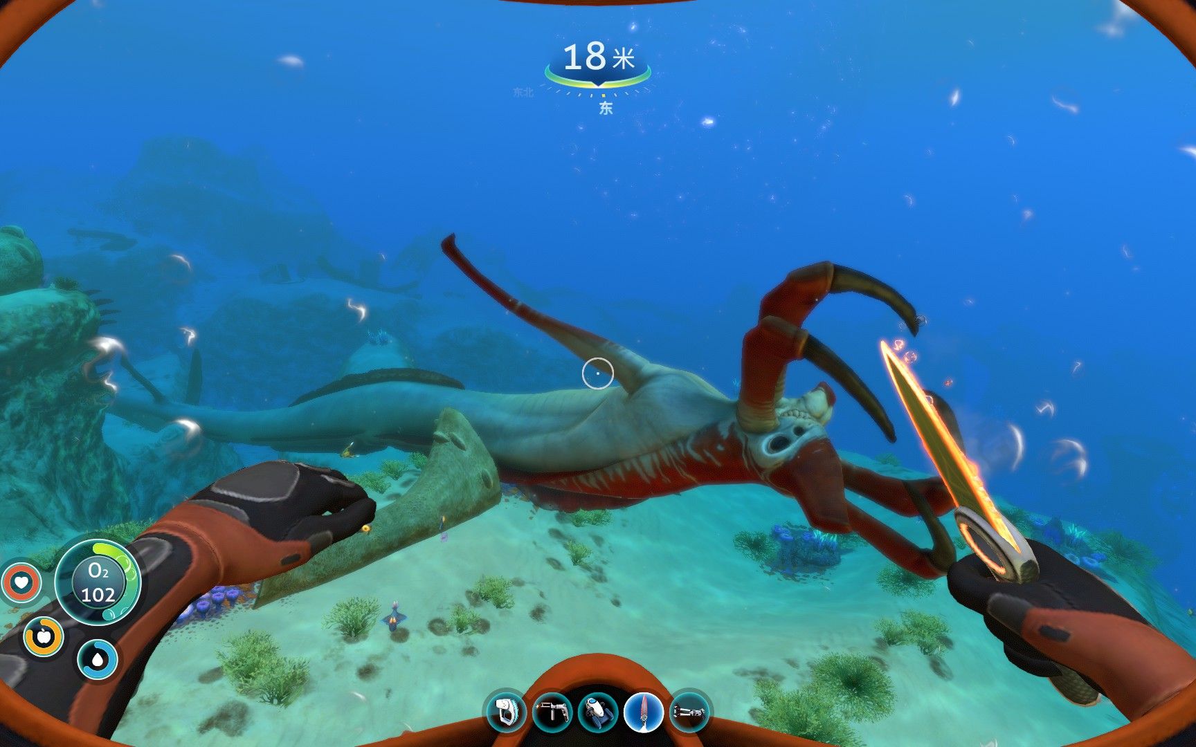 深海迷航12深海刀客干翻死神利维坦