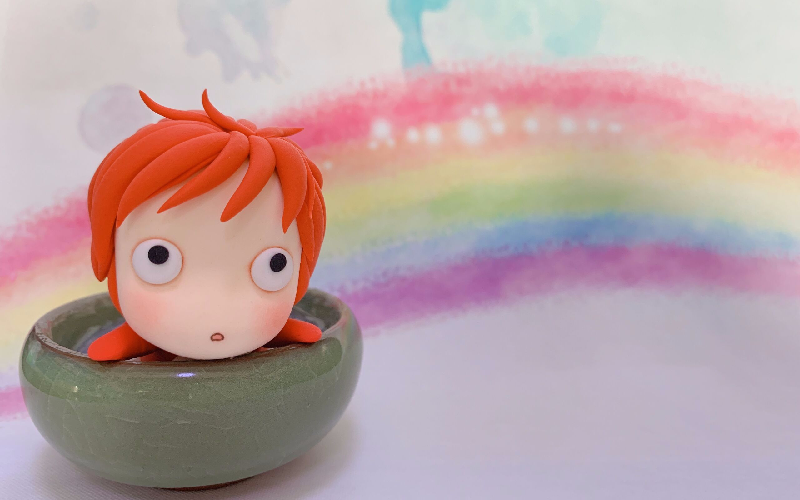 【超轻粘土】悬崖上的金鱼姬-波儿 粘土教程_哔哩哔哩 (゜-゜)つロ