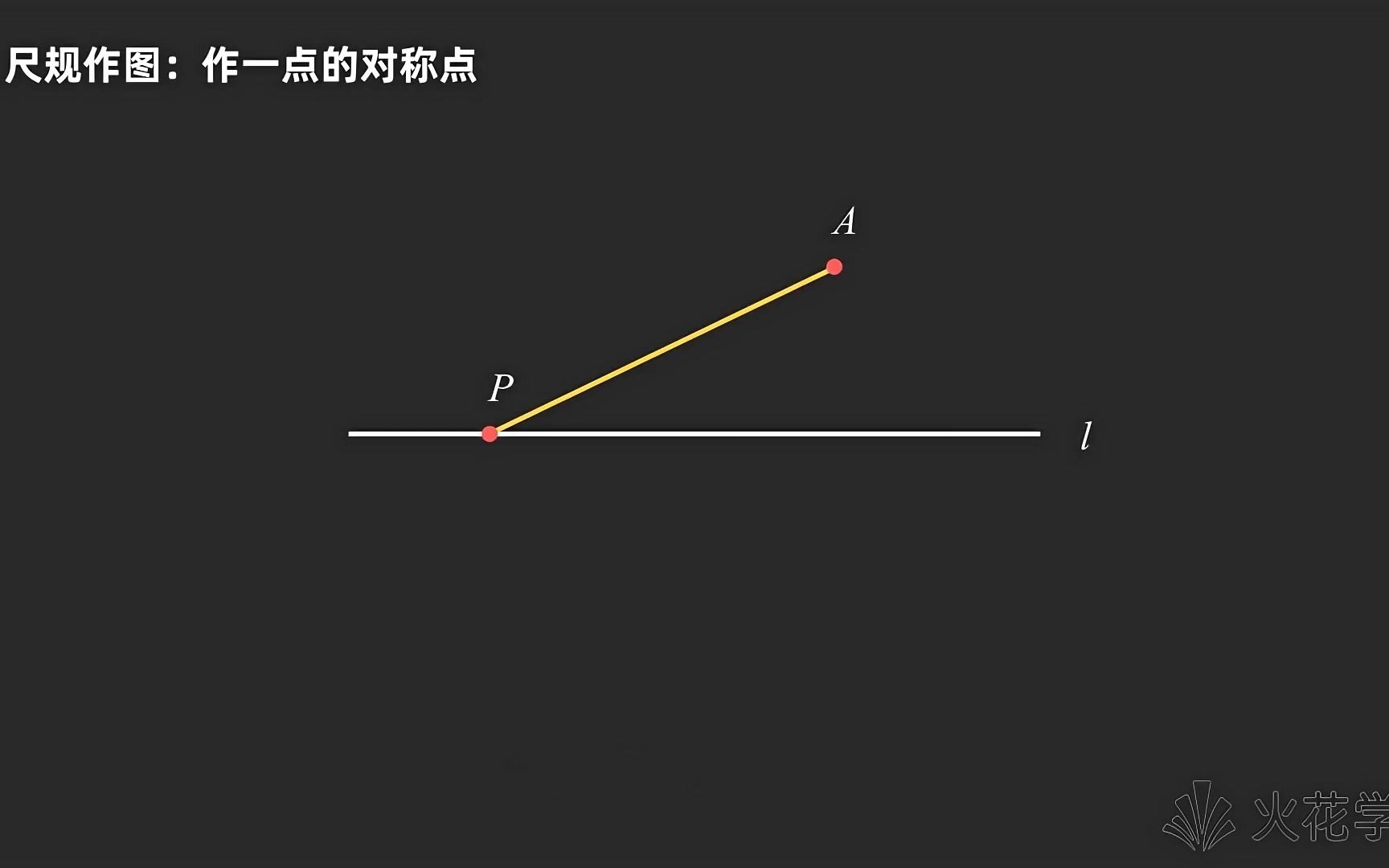 [图]【数学】八上 13.2 画轴对称图形—尺规作图：作一点的对称点