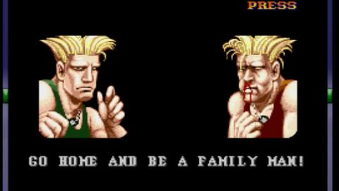 Street Fighter II Turbo Hyper Fighting (SNES) - Guile 