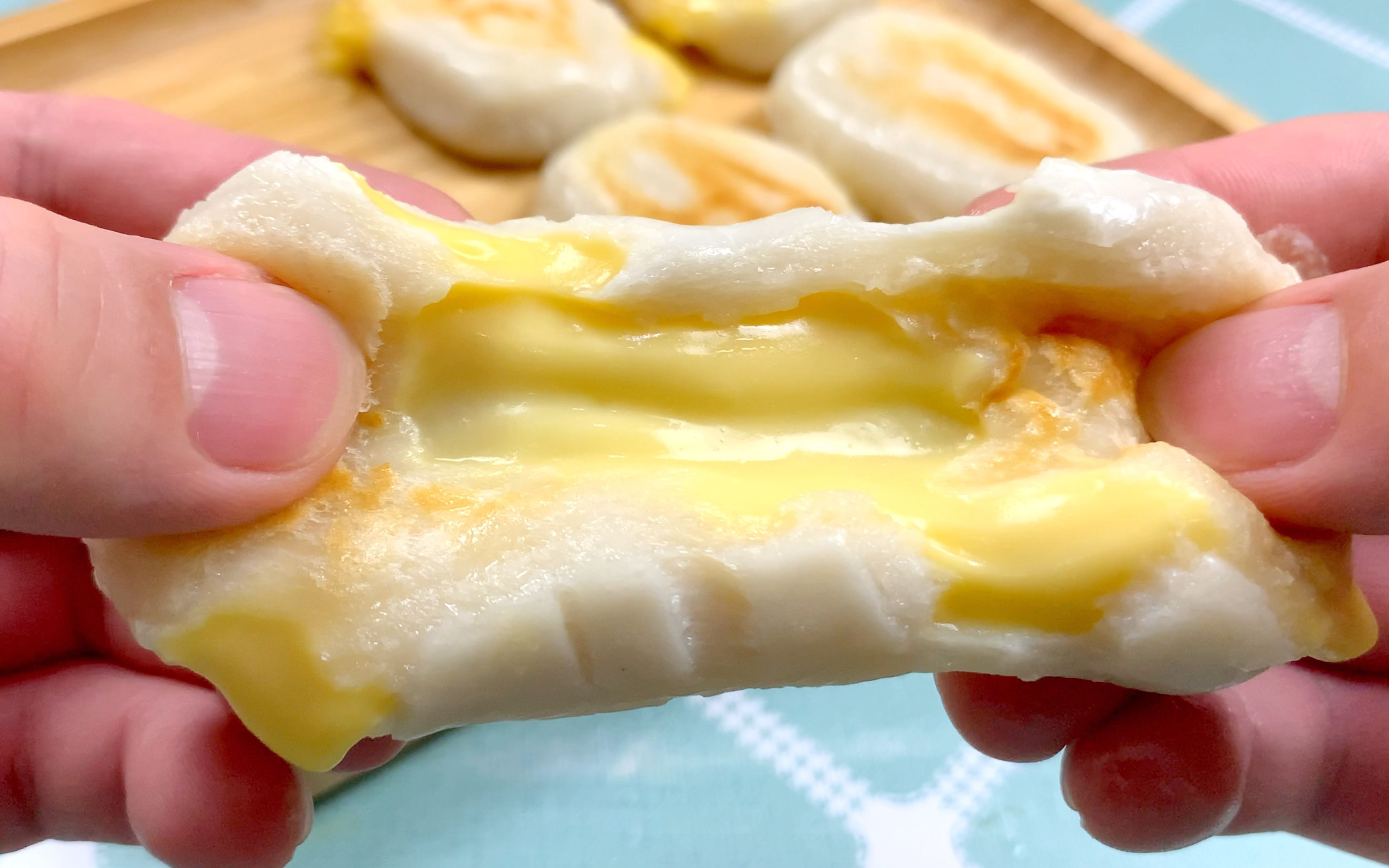 爆浆芝士年糕,超简单的做法,软糯香甜,好吃解馋,家常版小点心