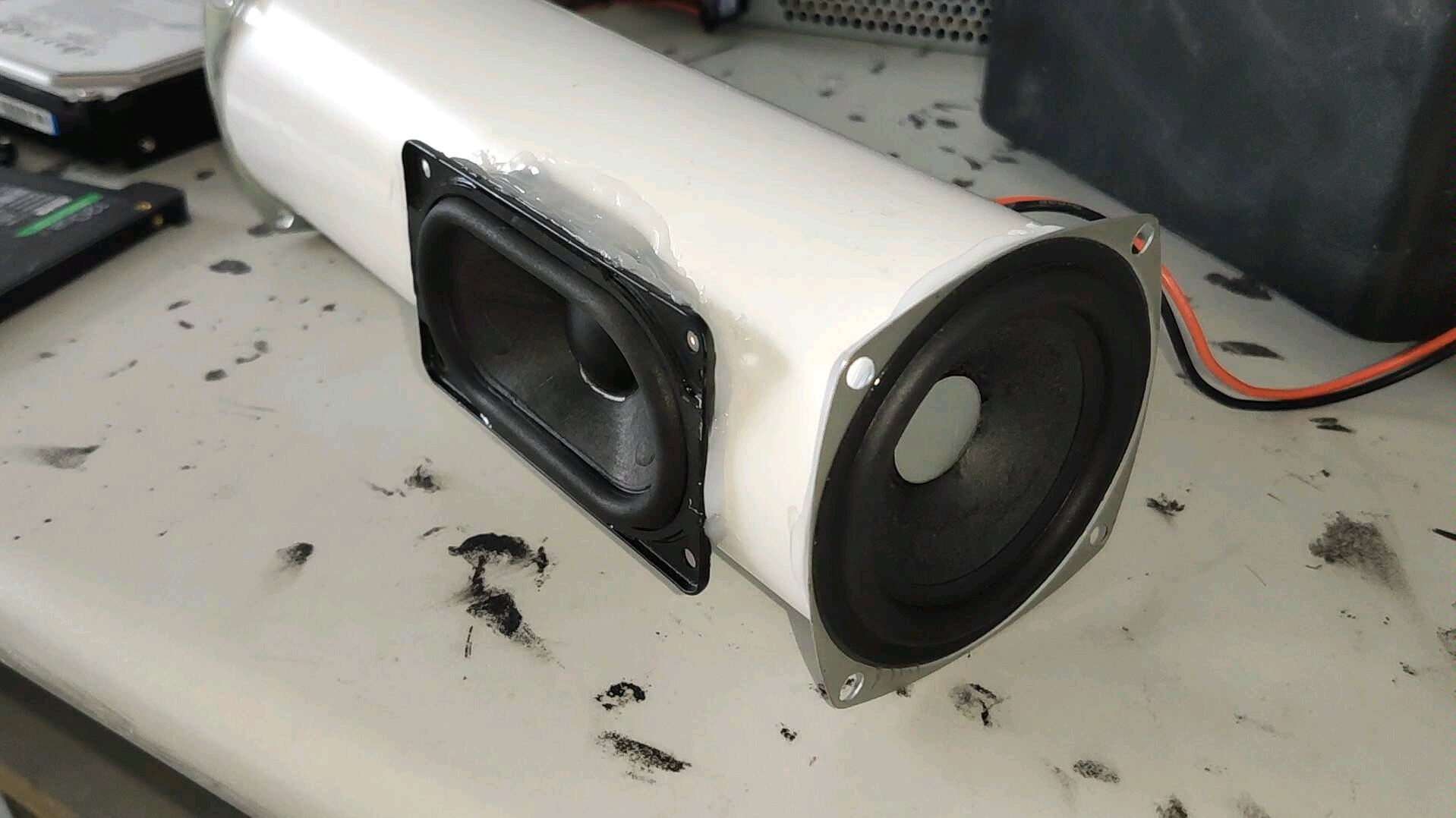 自制水管音响测试