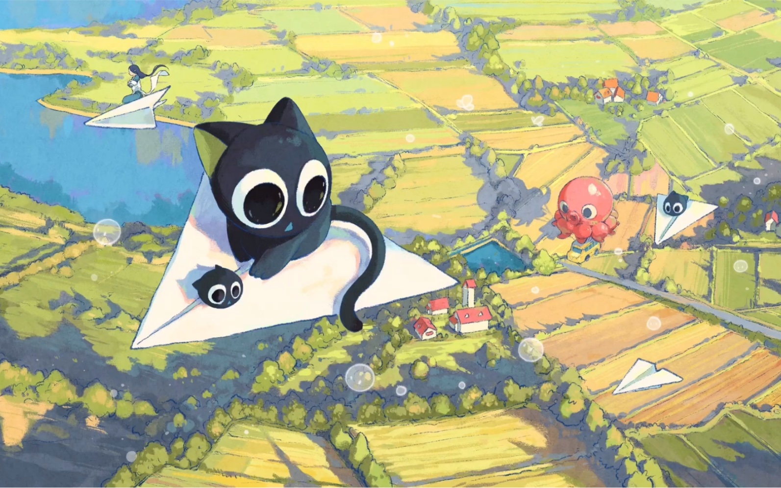 【ipad pro 绘画-东东】祝罗小黑战记电影大卖!_哔哩哔哩_bilibili