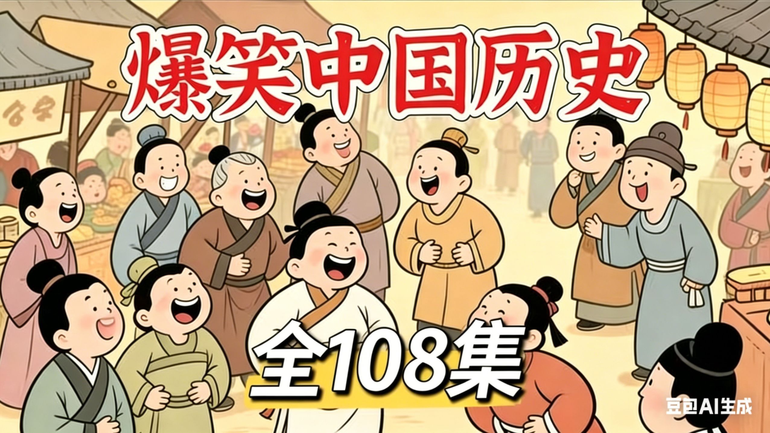 【1-4季 全108集】B站最全最搞笑的中国历史动画，初中历史动画，有趣的历史动画，看动画学初中历史（附资料❗️❗️）