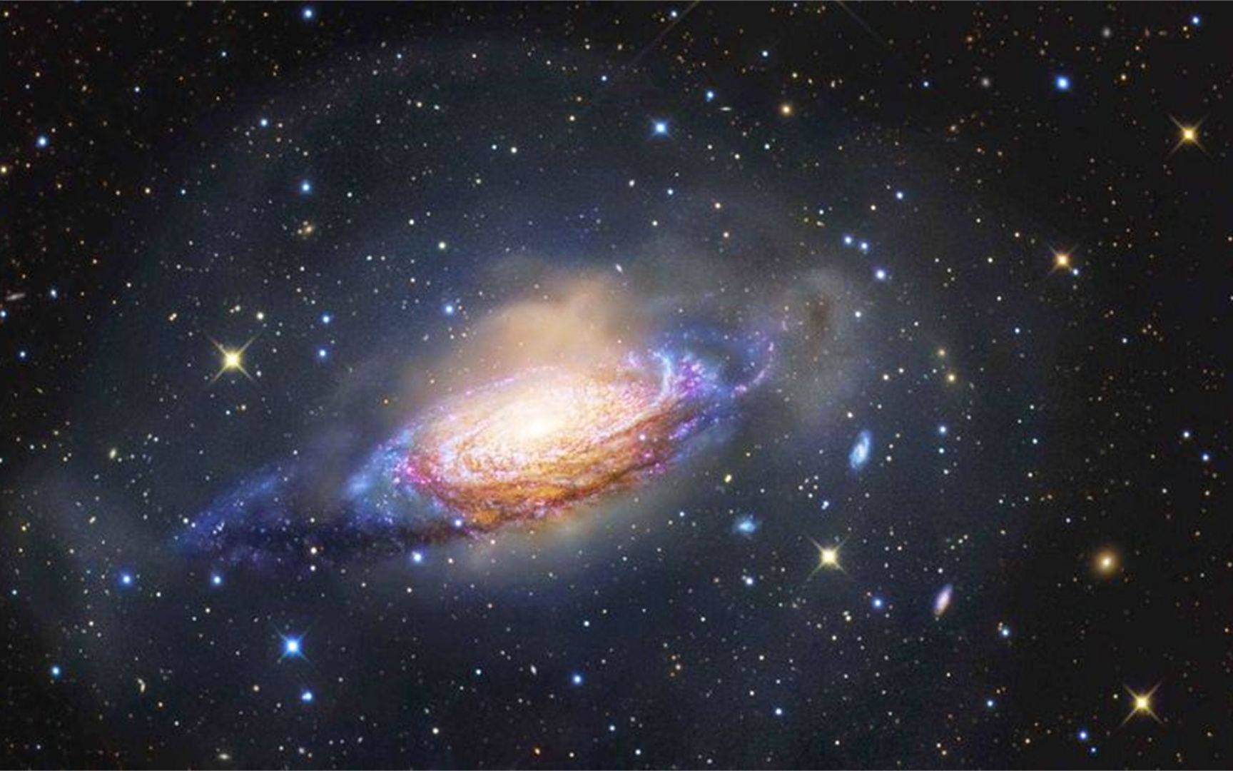宇宙最大的星系图片