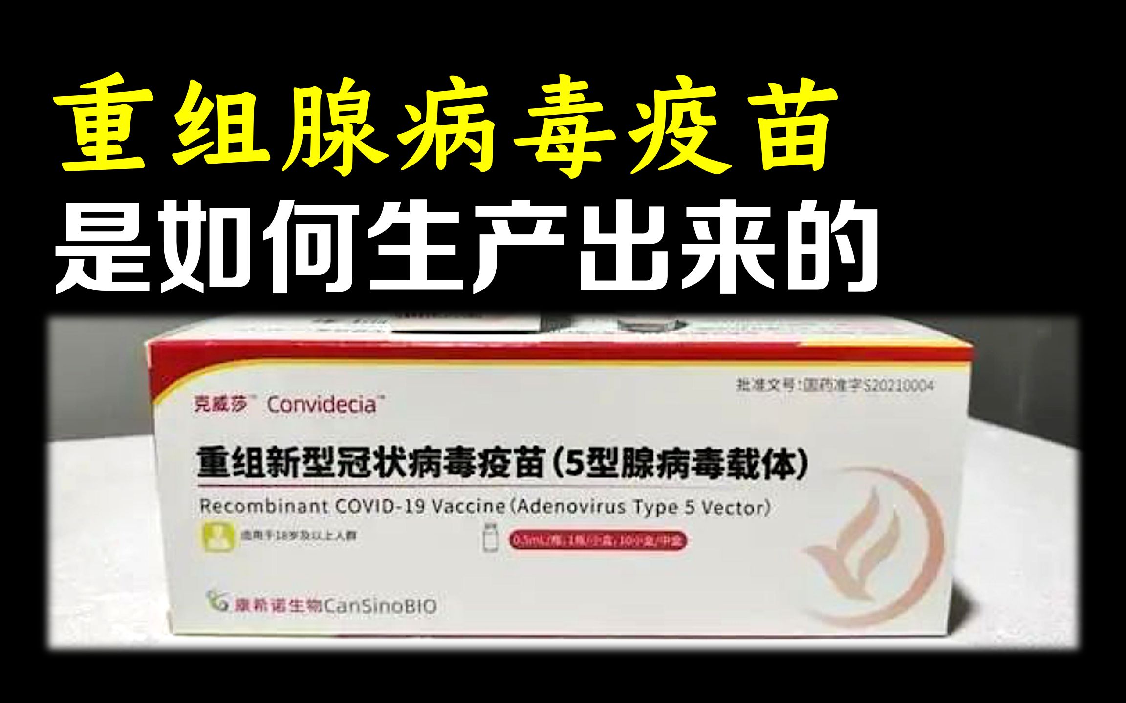 重组腺病毒疫苗是如何生产出来的?步骤详解_哔哩哔哩_bilibili