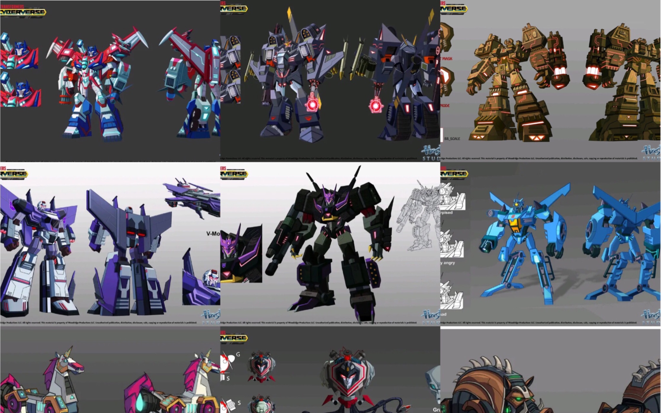 活动作品变形金刚塞伯坦传奇塞伯志第三季设定图