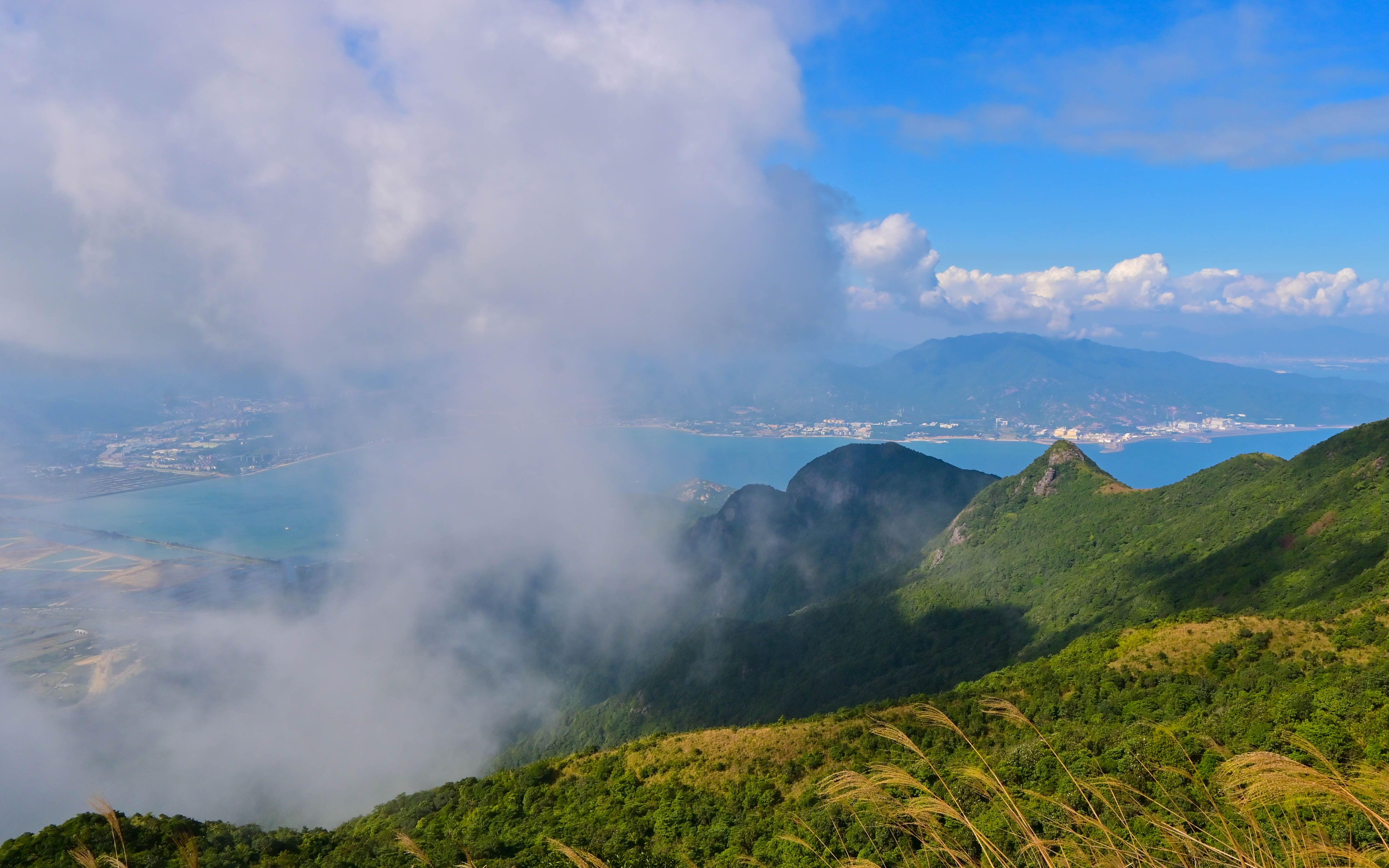 活动作品深圳大鹏地质公园登顶七娘山