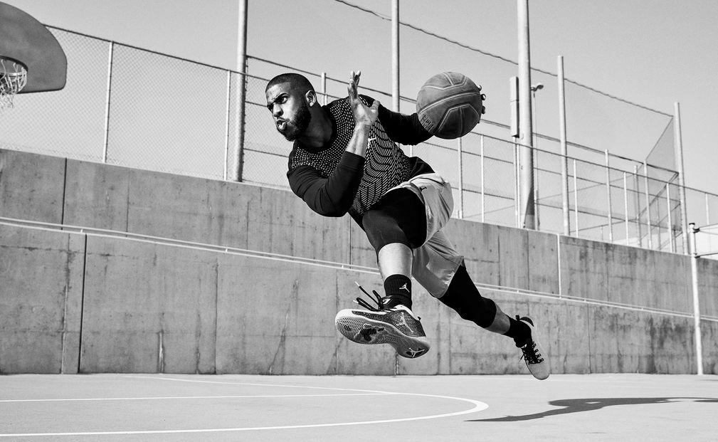 "老炮"克里斯保罗cp3 和粉丝单挑 chris paul playing 1 on 1 vs fans