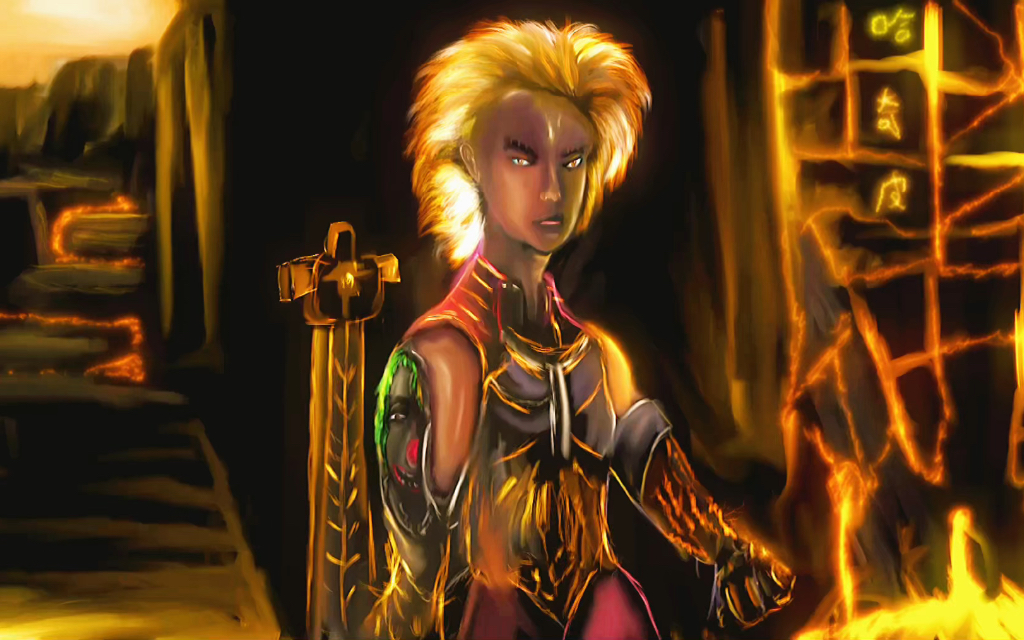 绘画英雄联盟【熔铁少女】