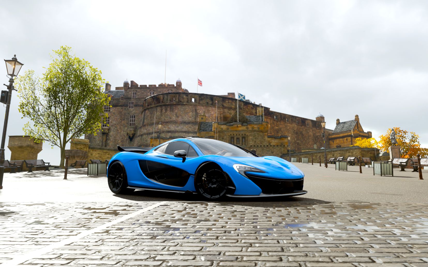 地平线4—迈凯伦p1观赏_哔哩哔哩_bilibili