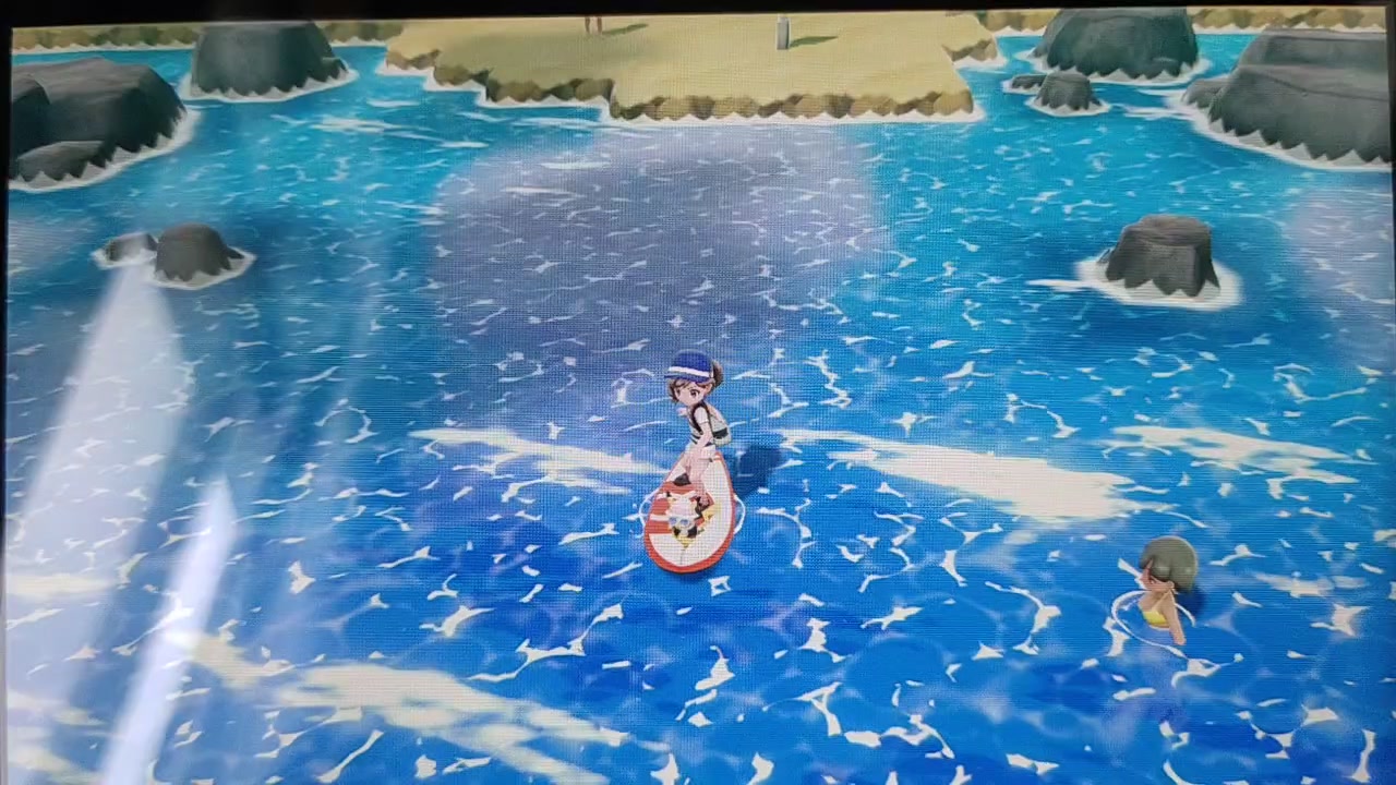 宝可梦游戏历代各地区冲浪潜水bgm实机拍摄