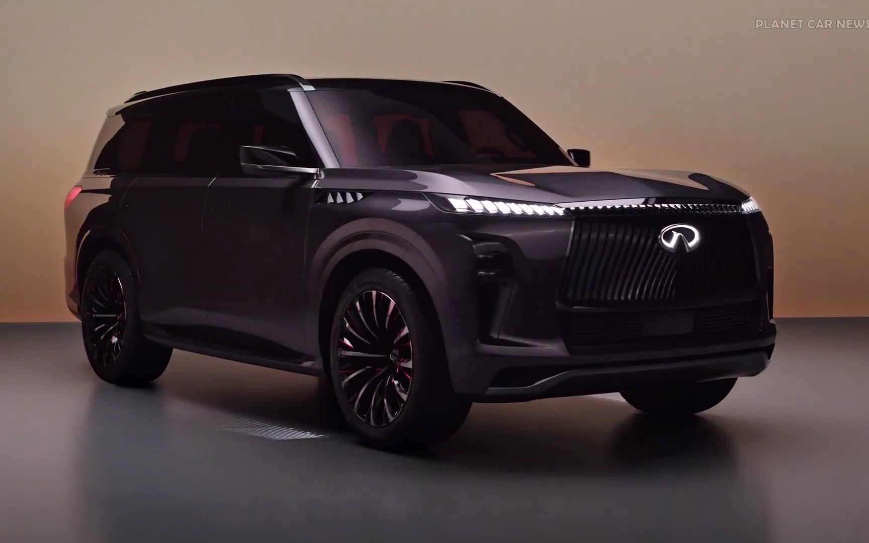 英菲尼迪qx系列概念车qx80预览