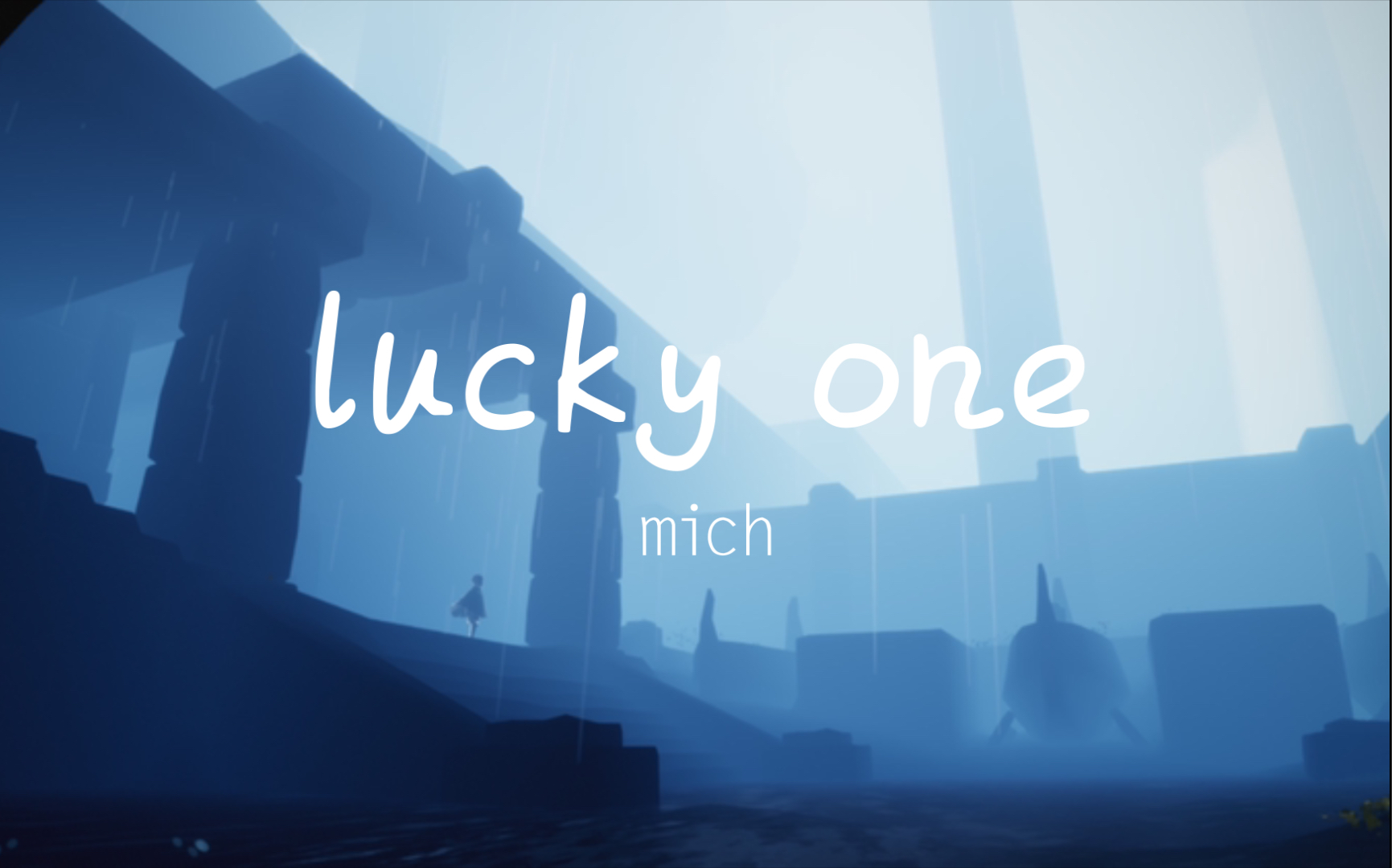 [图]【光遇琴谱】lucky one-mich （扒谱)