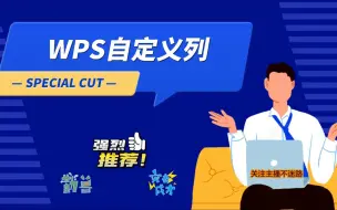 Download Video: WPS自定义列