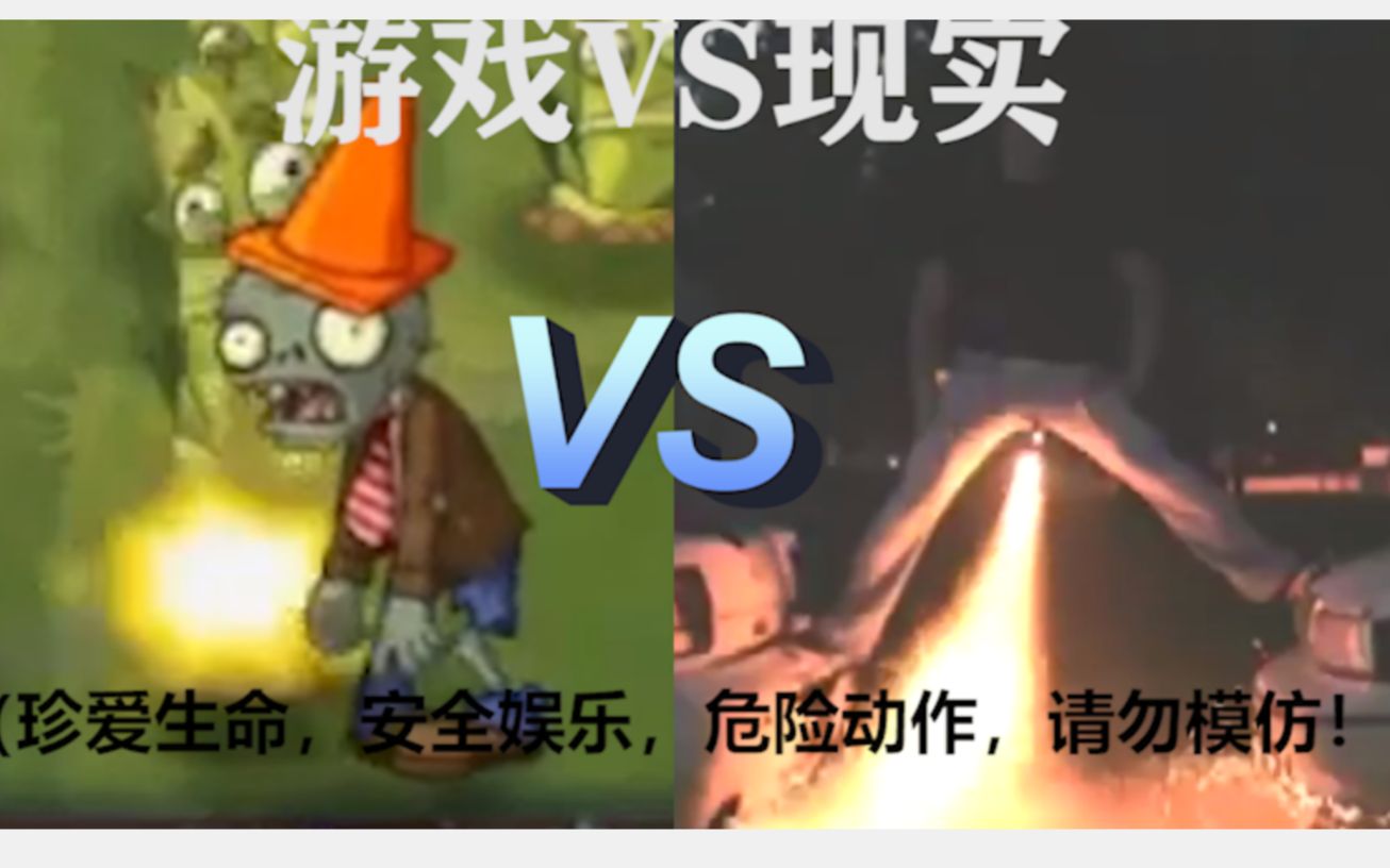 [图]打 上 花 火（PVZ VS 现实第二期）