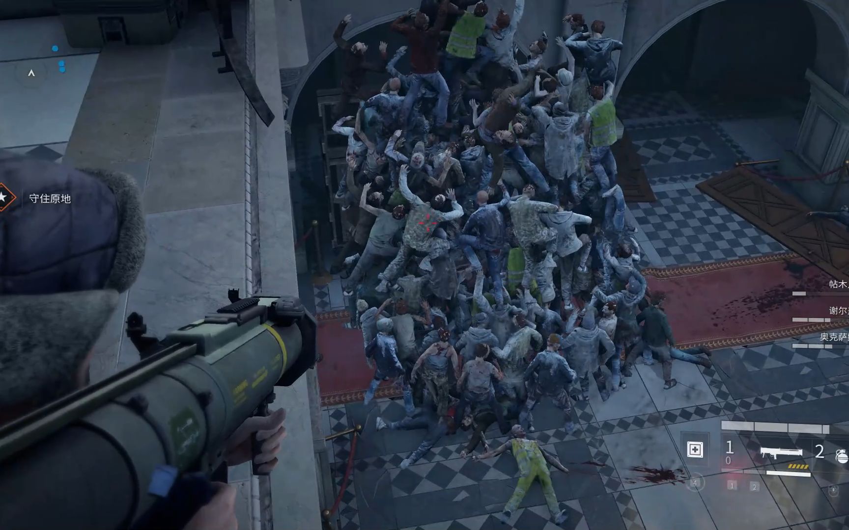 尸潮这不是食堂开饭了吗8僵尸世界大战