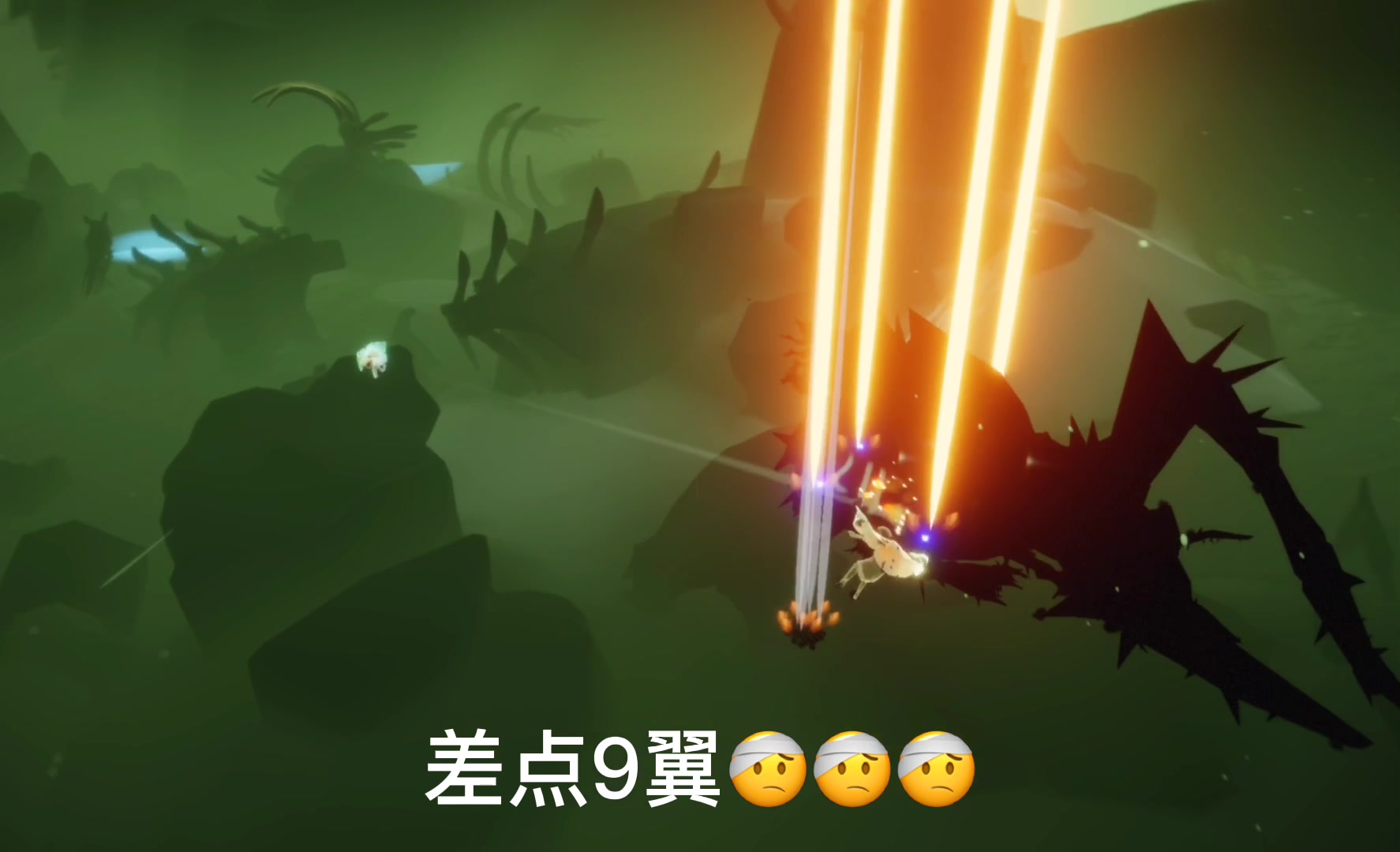 光遇墓土萌新勿进老玩家进来学把皮皮虾驯服