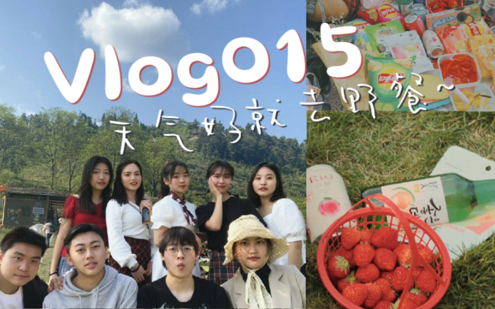 [图]【Vlog015】#游记# 天气好就去野餐/春日郊游/烤肉茶话会