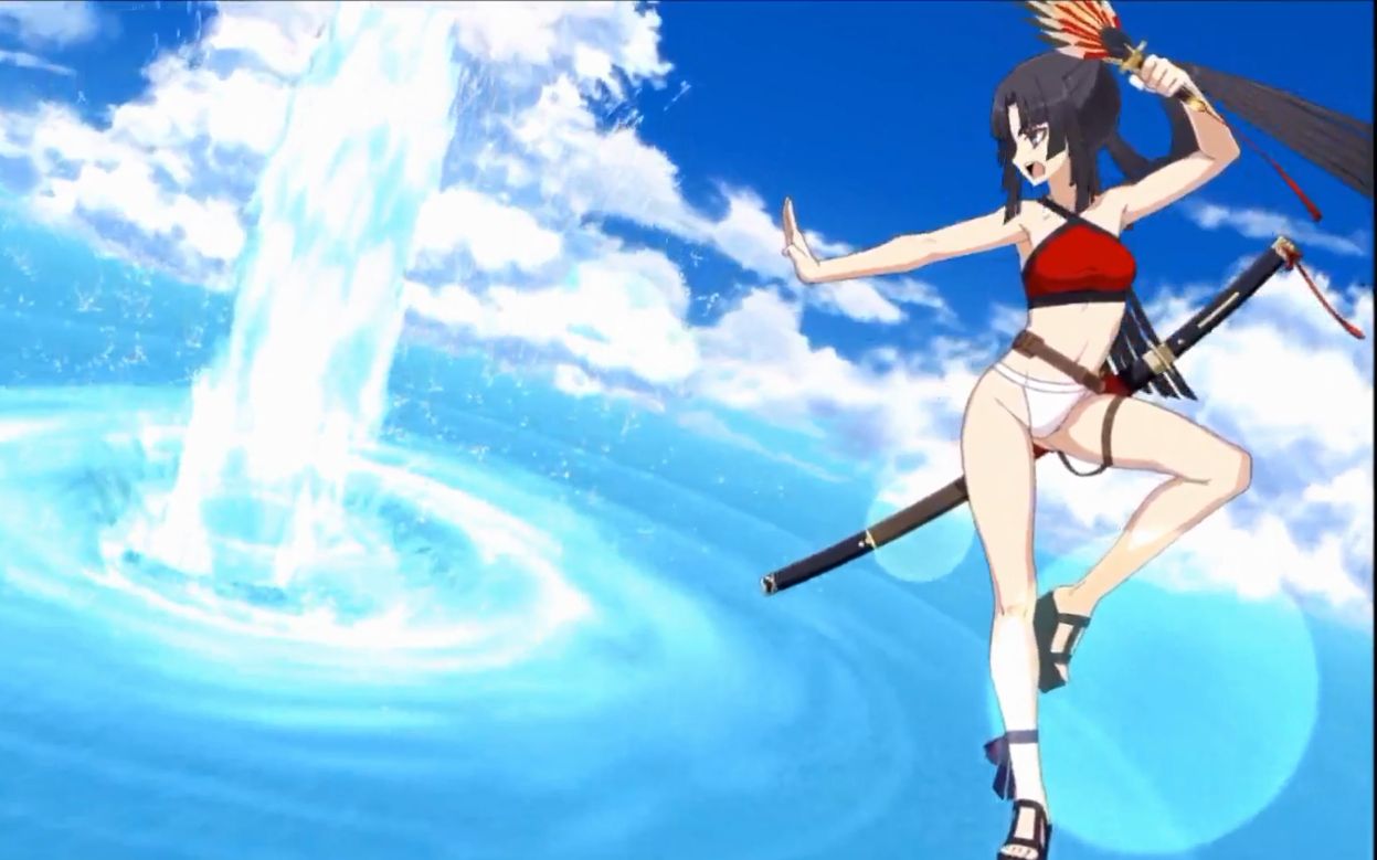 【fgo】泳装·牛若丸 完整动作演示