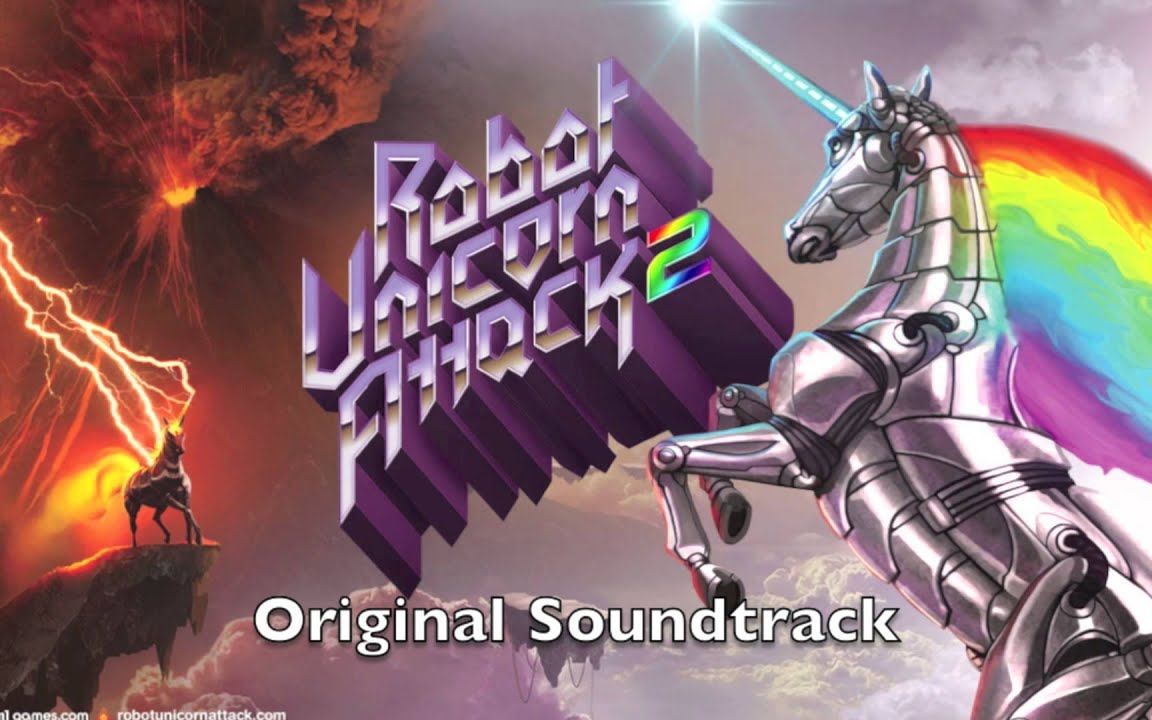 [图]Robot Unicorn Attack 2 OST#1《Land of Rainbows彩虹之地》(UP的童年回忆)