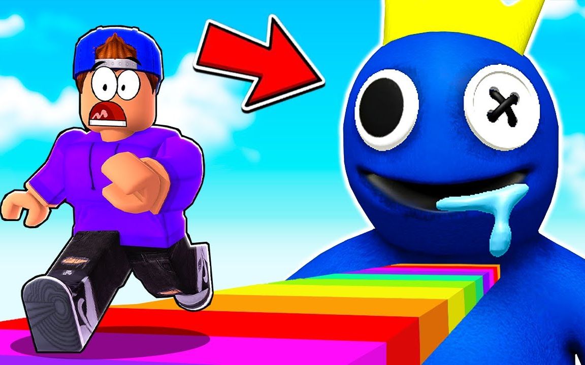 逃离彩虹朋友的乐园 roblox罗布乐思阿火解说