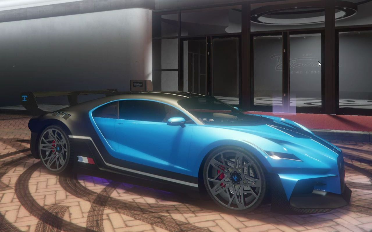 gta online 布加迪divo (线上特鲁菲特拉克斯 完美还原)半个亿神车