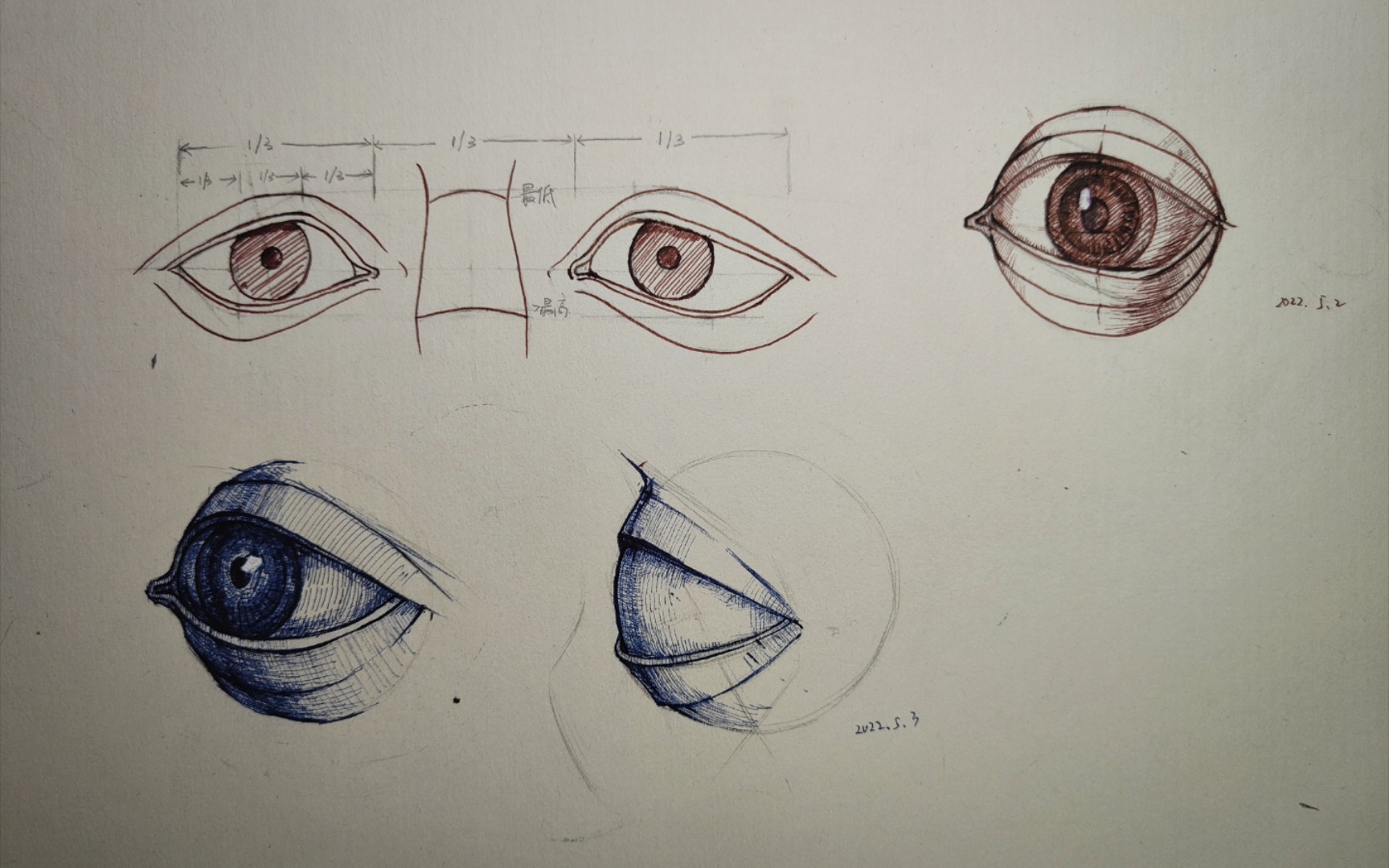 学画笔记_眼球_哔哩哔哩_bilibili