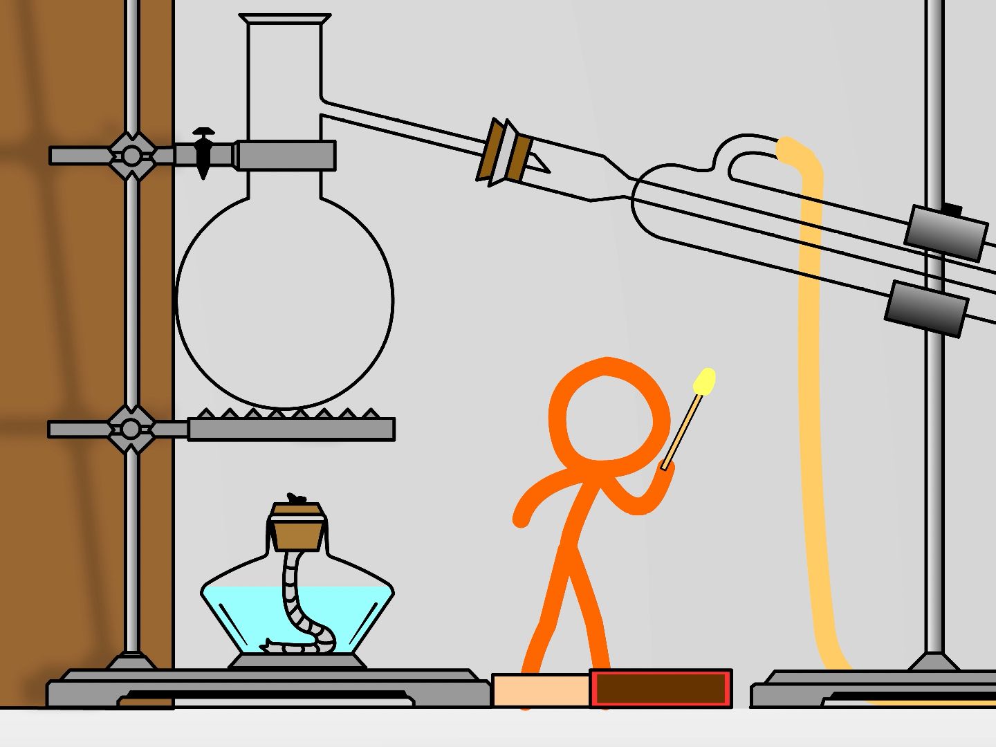 [图]【同人自制火柴人动画】火柴人VS化学|化学仪器篇①