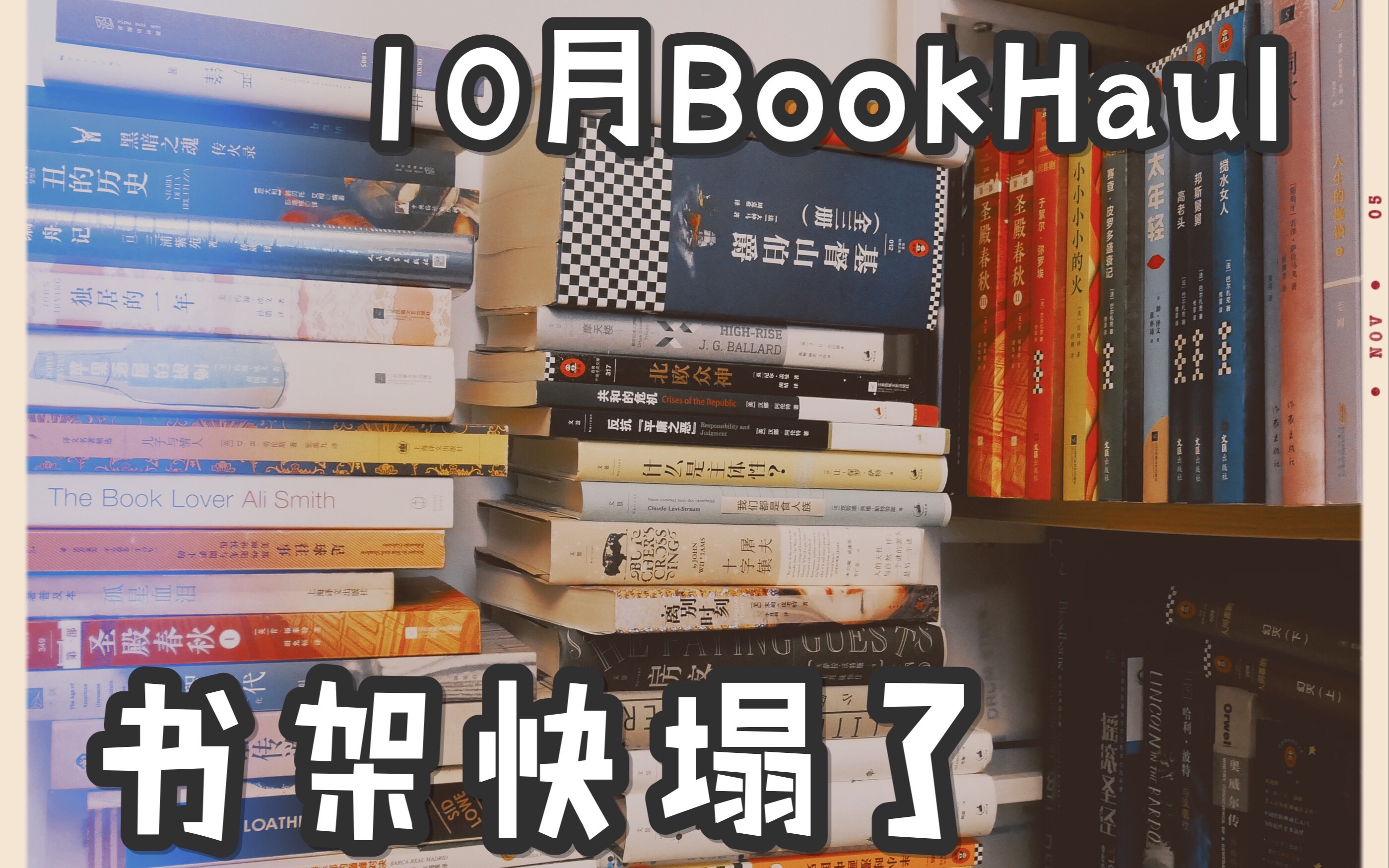 【小隐】10月购书分享//双11超长草单//Oct. Book Haul哔哩哔哩bilibili