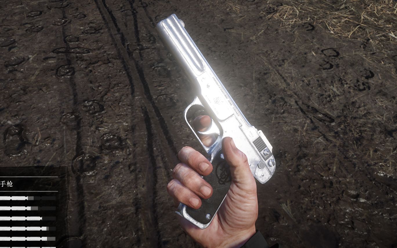 【荒野大镖客2】旧西部最先进的手枪——m1899双持